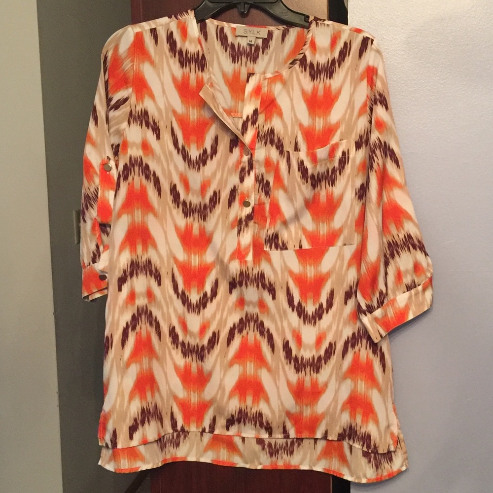 Women’s 3/4 Sleeve Print Top